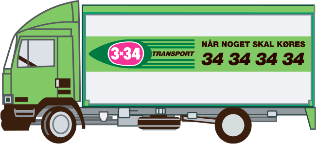 3x34 - lastbil til flytning