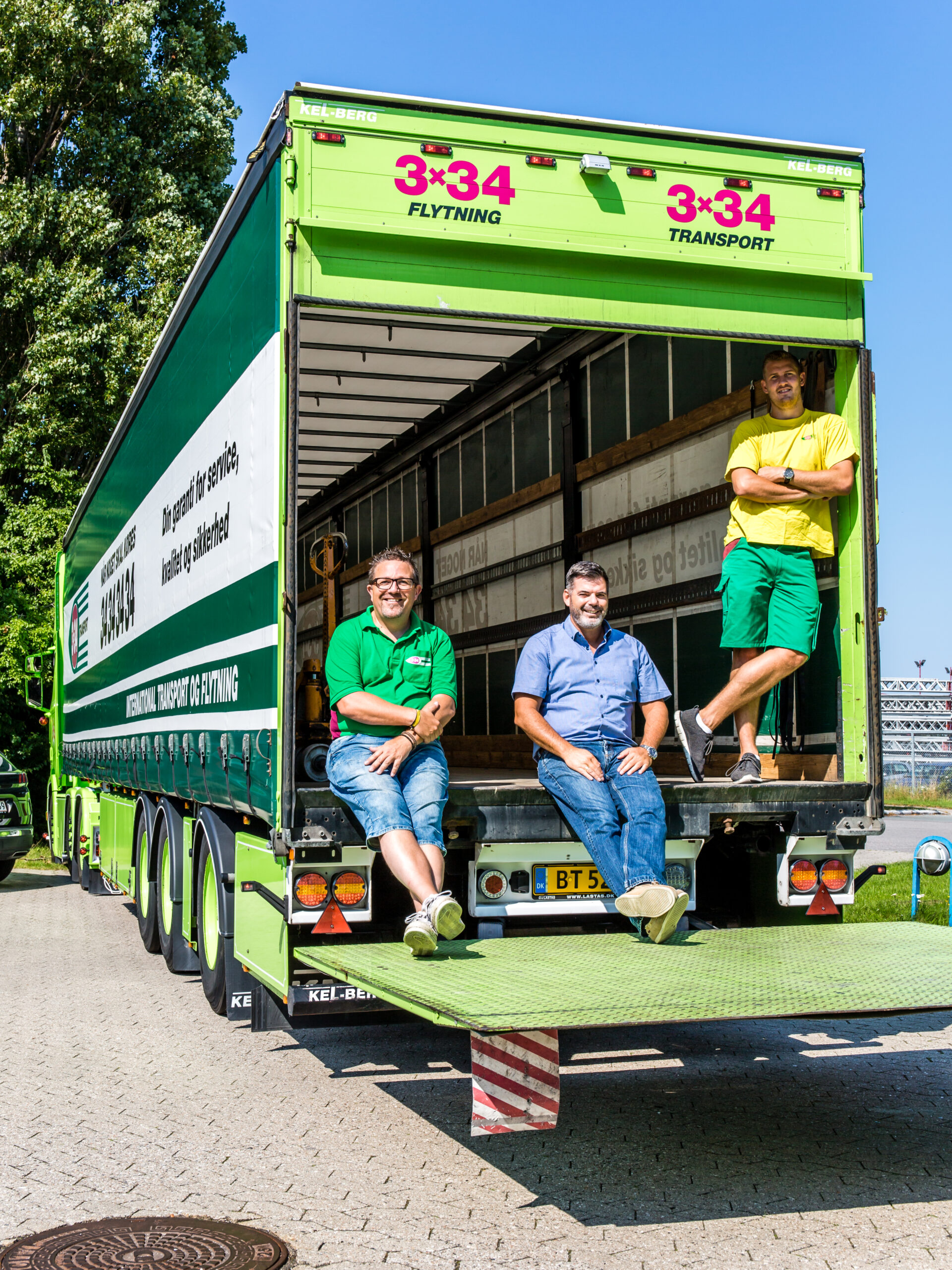 3x34 flyttemænd står klar til at varetage din flytning i Odense