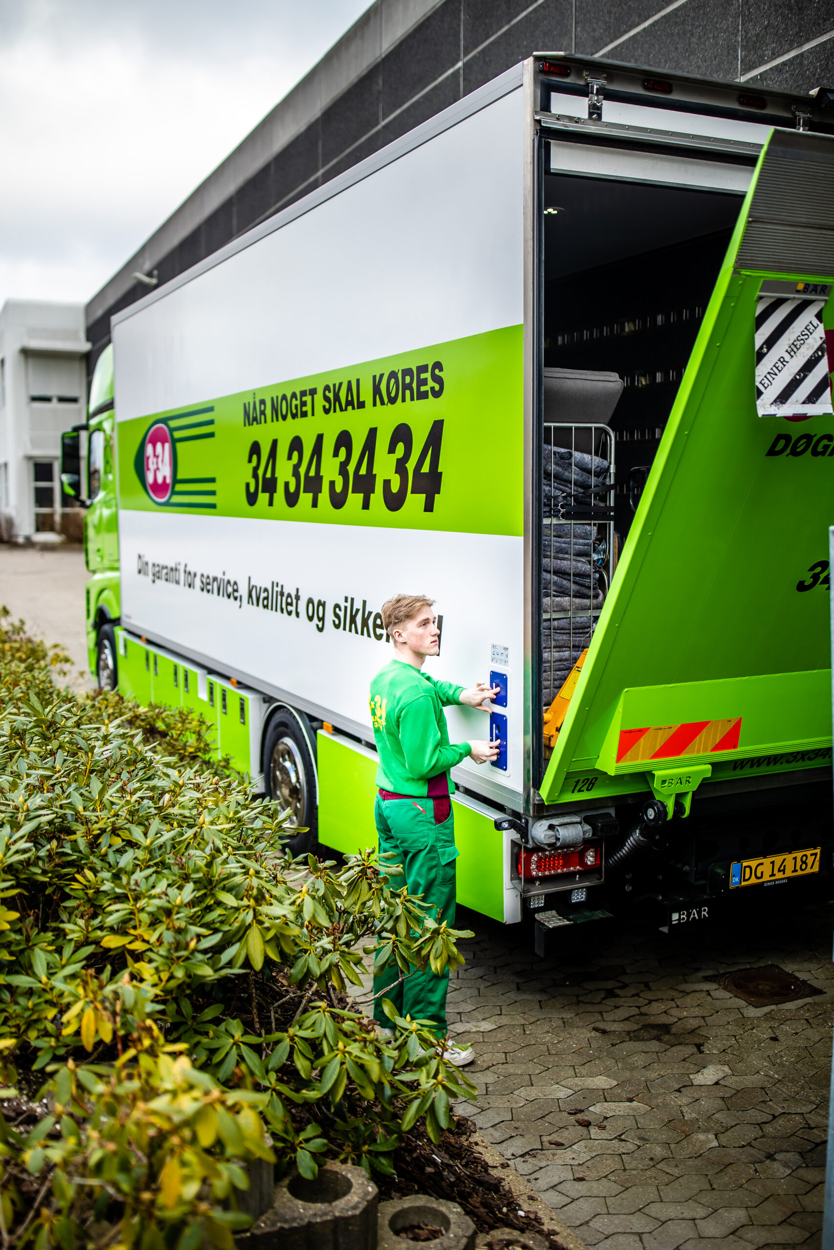 3x34 transport på Sjælland