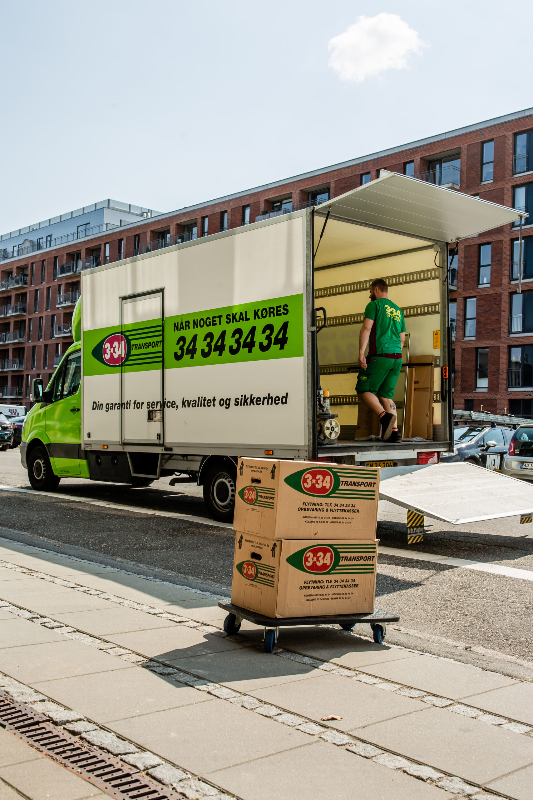 3x34 varetager transport og flytning i Danmark
